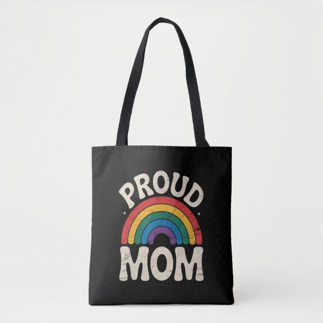 LGBTQ Proud Mama Gay Pride Rainbow Mother Day (Vorderseite)