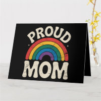 LGBTQ Proud Mama Gay Pride Rainbow Mother Day
