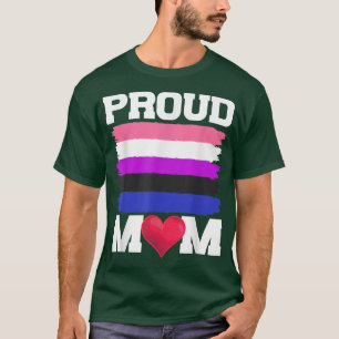 LGBTQ Proud-Mama Genderfluid-Preis Monat Que Equa T-Shirt