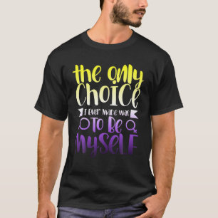 LGBTQ Quee nichtbinäre Identität Androgyne Nicht T-Shirt