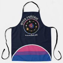 LGBTQ Quees Universum, Bisexuelle Flagge Sonnenblu