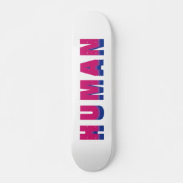 LGBTQ Rainbow Bisexuelle Flag Farben Skateboard