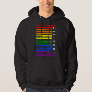 LGBTQ Rainbow Equality Art just ally Gender A Hoodie
