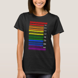 LGBTQ Rainbow Equality Art just ally Gender A T-Shirt