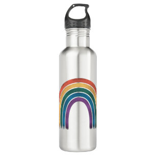 LGBTQ Rainbow Flag Gay Pride LGBT Awareness Allied Edelstahlflasche
