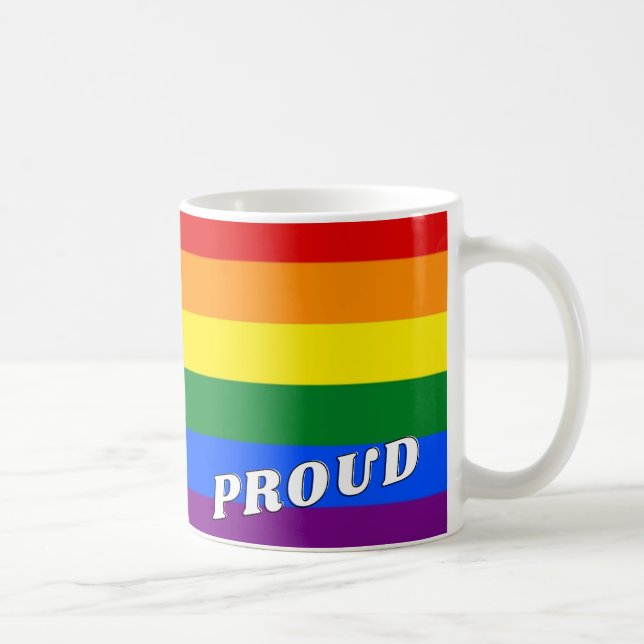LGBTQ Rainbow Pride Tasse (Rechts)