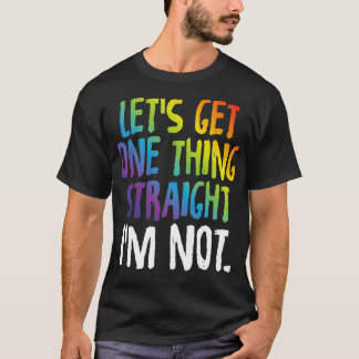LGBTQ Rainbow Prix nicht gerade T-Shirts schwul-le