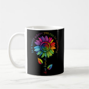 Lgbtq Rainbow Sunflower World Blume Prix Be Equa Kaffeetasse