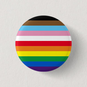 Lgbtq Regenbogen 11 Streifen inklusive Gay Pride-F Button