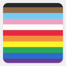 Lgbtq Regenbogen 11 Streifen inklusive Gay Pride-F