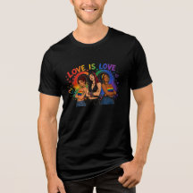 LGBTQ Regenbogen Grafik T-Shirt