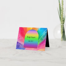 Lgbtq Regenbogen Hochzeitskarte für Single