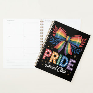 LGBTQ-Regenbogen-Schleife Planer