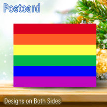 LGBTQ++-Regenbogenfarben mit 2 Seitendesigns