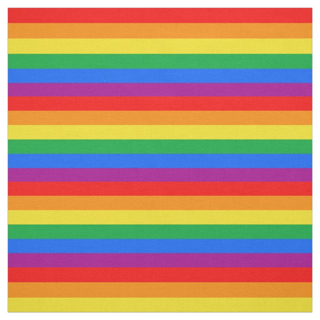 LGBTQ+-Regenbogenfarben Stoff (Muster)