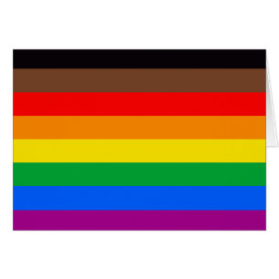 LGBTQ-Regenbogenflagge (8 Streifen)