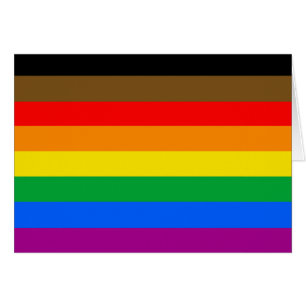 LGBTQ-Regenbogenflagge (8 Streifen)