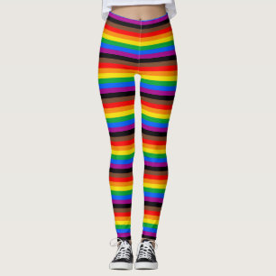 LGBTQ-Regenbogenflagge (8 Streifen) Leggings