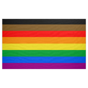 LGBTQ-Regenbogenflagge (8 Streifen) Stoff