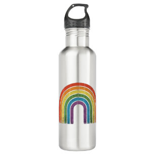 LGBTQ-Regenbogenflagge Gay Pride LGBT-Bewusstsein  Edelstahlflasche