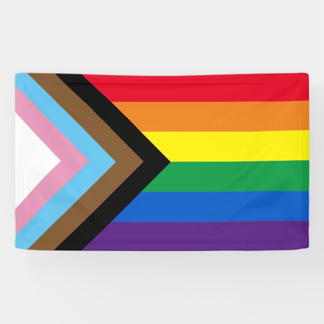 Lgbtq Regenbogenflagge inklusive Diversity Gay Pri Banner (Horizontal)