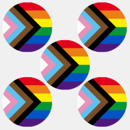 Lgbtq Regenbogenflagge inklusive Diversity Gay Pri Etiketten