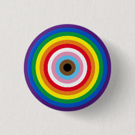 Lgbtq Regenbogenstreifen, Bullseye Gay Pride Button