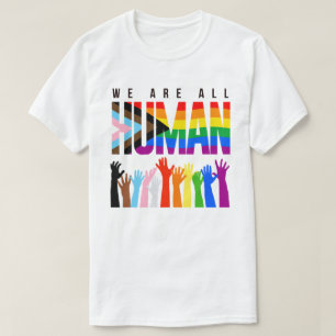 LGBTQ+ RIghts Wir sind alle Menschen T-Shirt