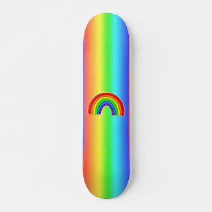LGBTQ+-Skateboard für Rainbow-Herz Skateboard