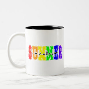LGBTQ Sommer Stimmung Regenbogen Stolz Zweifarbige Tasse