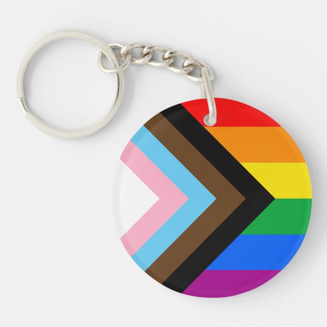 LGBTQ+-Statusanzeige Schlüsselanhänger (Vorderseite)