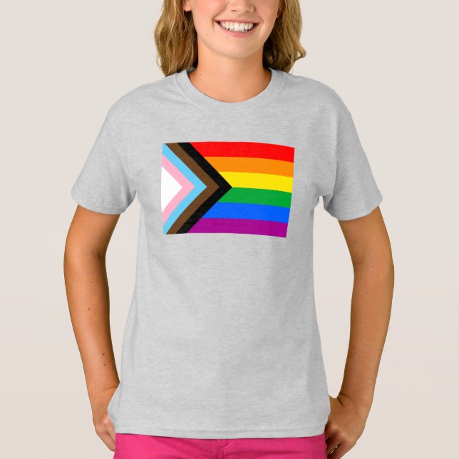 LGBTQ+-Statusanzeige T-Shirt (Vorderseite)