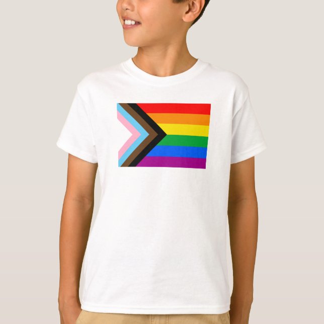 LGBTQ+-Statusanzeige T-Shirt (Vorderseite)