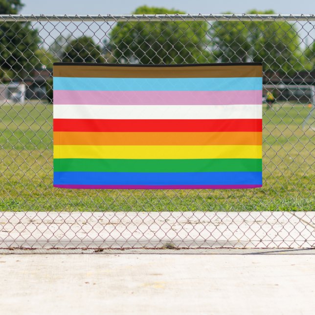 LGBTQ+-Statusmarkenstreifen Banner (Insitu)