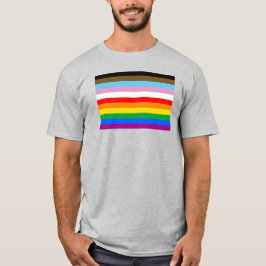 LGBTQ+-Statusmarkenstreifen T-Shirt