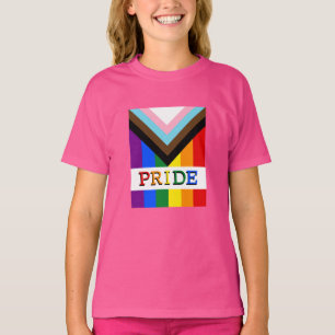 LGBTQ & Stolz - Kinder unter der Flagge "Regenboge T-Shirt