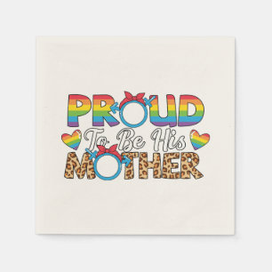 LGBTQ - Stolz seine Mutter sein Serviette