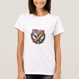 LGBTQ-Stolz und Neurodiversitäts-Einheits-Grafik T-Shirt