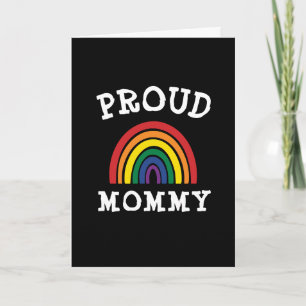 LGBTQ Stolze Mutter Gay Pride Regenbogen Muttertag Karte