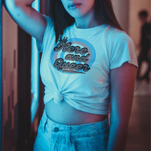 LGBTQ: Trans Flag - Hier und Que T-Shirt