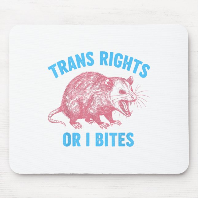 Lgbtq Transgender Equality Trans Rights O Mousepad (Vorne)