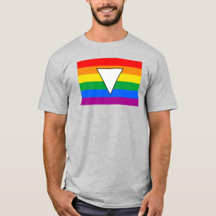 LGBTQ+ Triangle und Regenbogenfoto T-Shirt