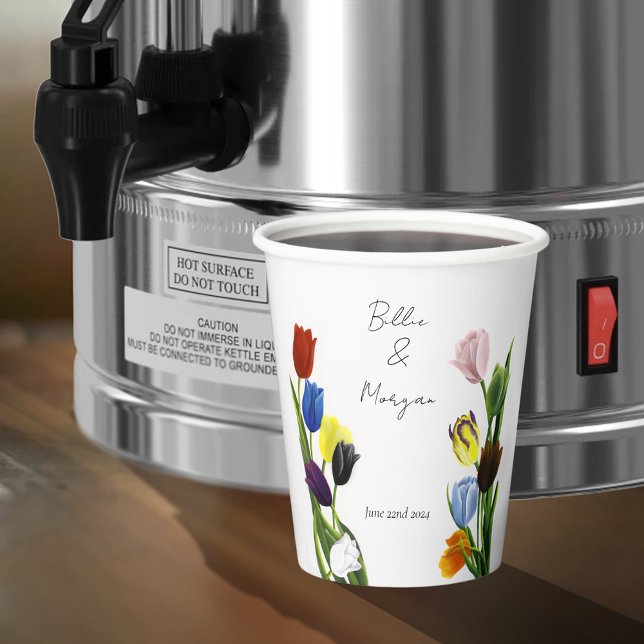 LGBTQ Tulips-Blume Pappbecher (Von Creator hochgeladen)