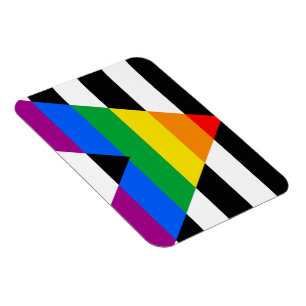 LGBTQ+ Unterstützerflagge Magnet