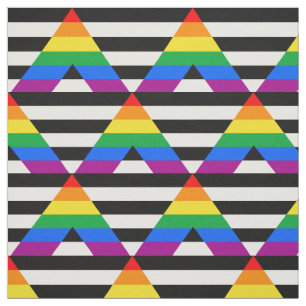LGBTQ+ Unterstützerflagge Stoff