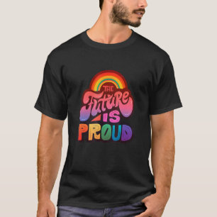 LGBTQ+-Unterstützung für die Zukunft ist stolz auf T-Shirt
