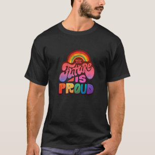 LGBTQ+-Unterstützung für die Zukunft ist Stolz Hal T-Shirt