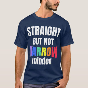 LGBTQ-Unterstützung für LGBTQ direkt, aber nicht T-Shirt