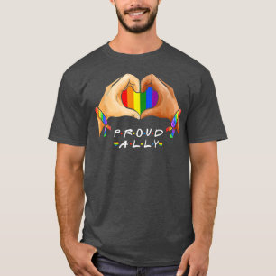 LGBTQ Verbündet für Gay Pride Männer Frauen T-Shirt
