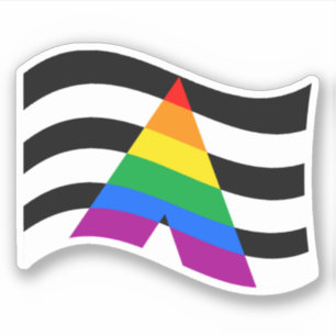 LGBTQ VERBÜNDETER AUFKLEBER